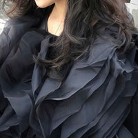 Elegant Ruffles Chiffon Blouses