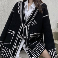 ANDREA GRAPHIC CARDIGAN