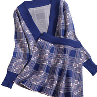 Wendy knitted two-piece suit