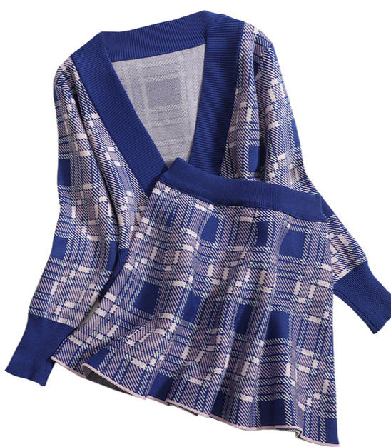 Wendy knitted two-piece suit