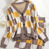 Wendy knitted two-piece suit