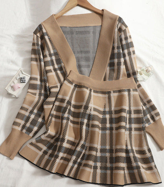 Wendy knitted two-piece suit