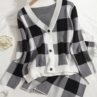 Wendy knitted two-piece suit