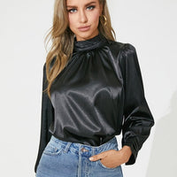 WEINA SATIN TOP