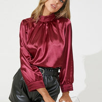 WEINA SATIN TOP