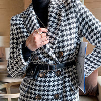 Lanny Houndstooth Coat