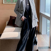 Lanny Houndstooth Coat