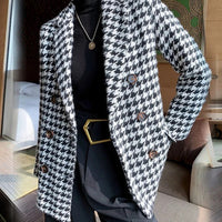 Lanny Houndstooth Coat