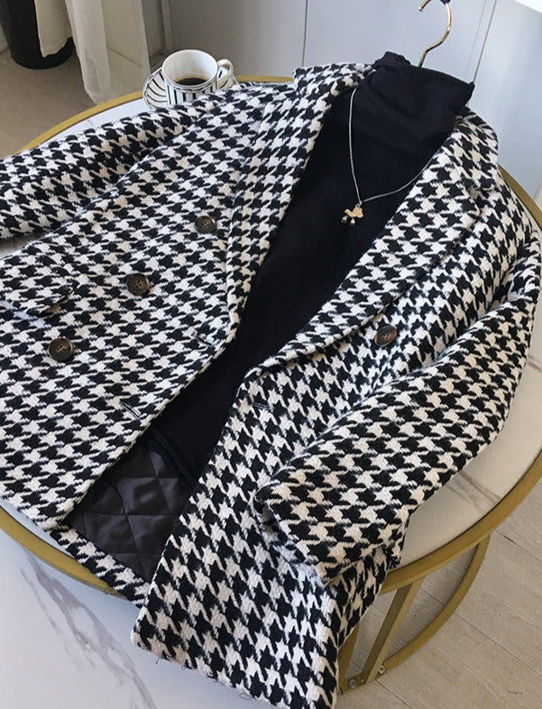 Lanny Houndstooth Coat