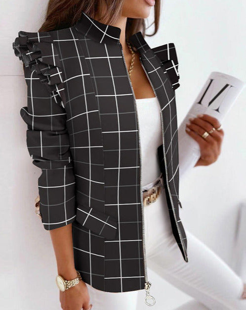 Amanda Ruffled Jacket