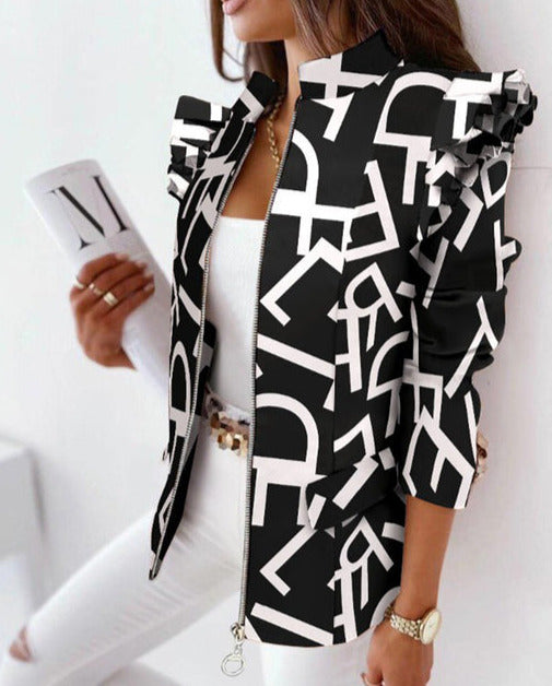 Amanda Ruffled Jacket