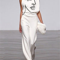 ANDRIANA ABSTRACT JUMPSUIT