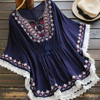 Style Embroidery Shirt