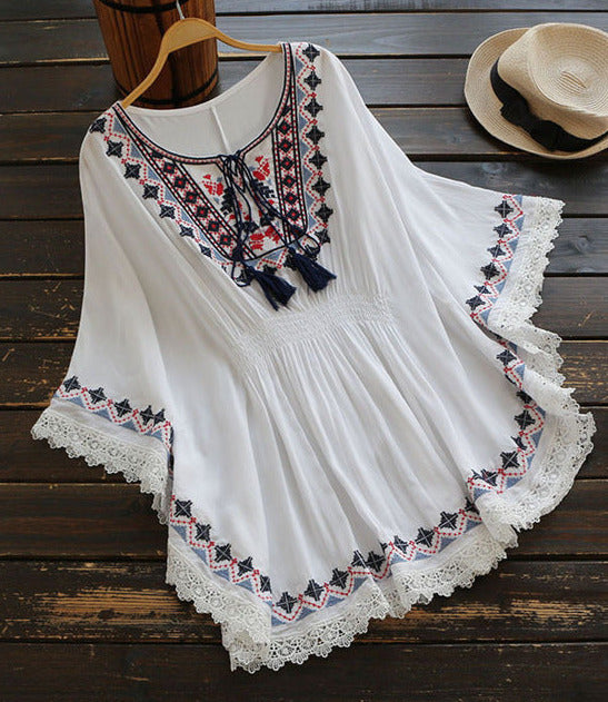 Style Embroidery Shirt